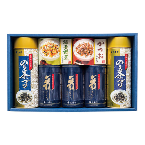 【023】<大森屋><br>卓上味付けのり・ふりかけ・茶漬けセット