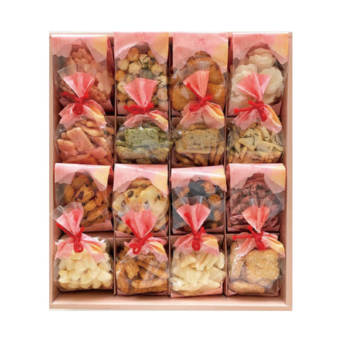 【0603】新潟さくら堂 せんべい「花かご(16袋)」