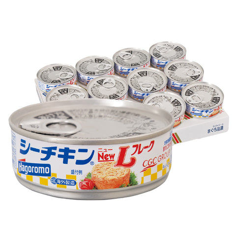 【076】CGC<br>はごろもシーチキンNeｗＬフレーク 12缶入