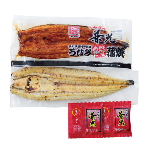 【0908】愛知一色産 うなぎ長蒲焼・白焼き食べ比べ
