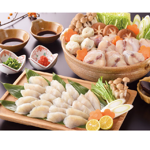 【1102】下関「音」 ふくちり鍋・しゃぶ鍋セット(2～3人前)