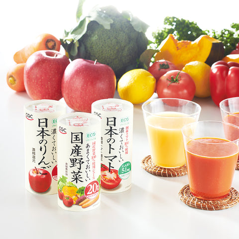 【3501】CGC 果汁飲料&野菜ジュースセット(15本)