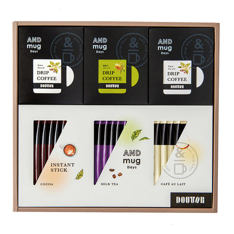 【3604】ドトールコーヒー ドリップ&スティックギフト(30杯)